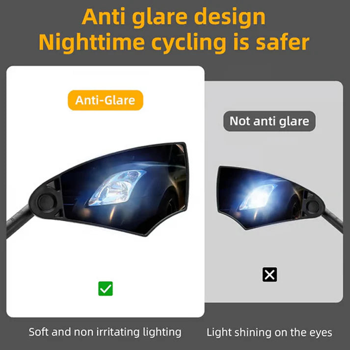 360° Adjustable Handlebar Bike Mirror