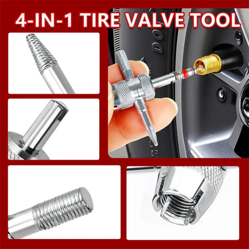 🔥Quick Change Car Tire Valve Tool Kit