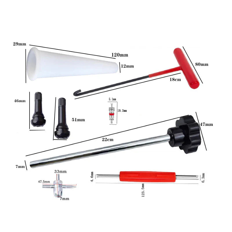 🔥Quick Change Car Tire Valve Tool Kit