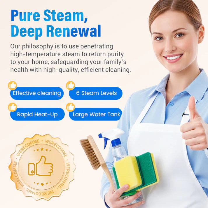 High‑Temp Steam Cleaner – 105°C steam, 15s heat‑up🔥✨