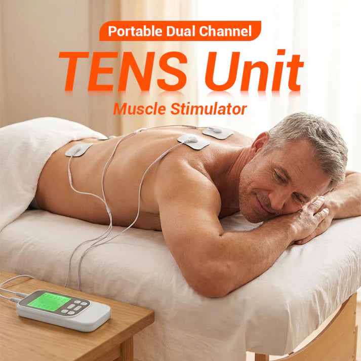 💥Portable Dual Channel TENS Unit Muscle Stimulator