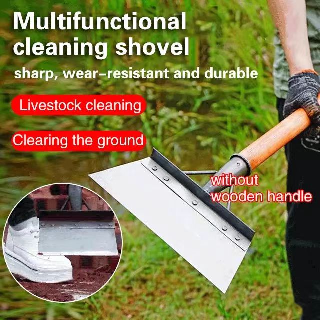 🔧 Strong Steel Multifunctional Cleaning Shovel – Sturdy Construction, Ergonomic Handle & Versatile for Indoor/Outdoor Use 🌿