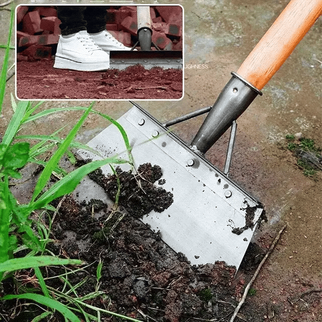 🔧 Strong Steel Multifunctional Cleaning Shovel – Sturdy Construction, Ergonomic Handle & Versatile for Indoor/Outdoor Use 🌿