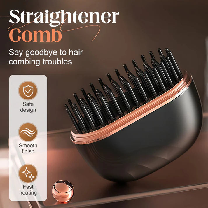 💇‍♀️Mini Cordless Hair Straightener Comb