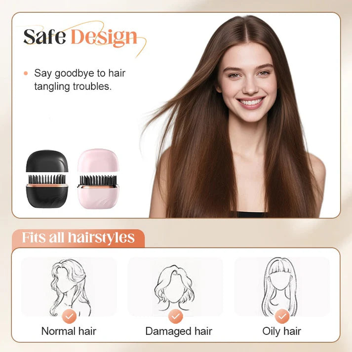 💇‍♀️Mini Cordless Hair Straightener Comb