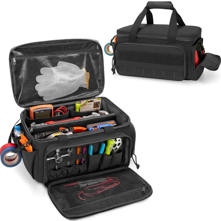 4-Inch Heavy-Duty Canvas Tool Bag
