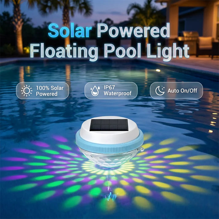 🏃‍♂️LED Solar Floating Pool Light