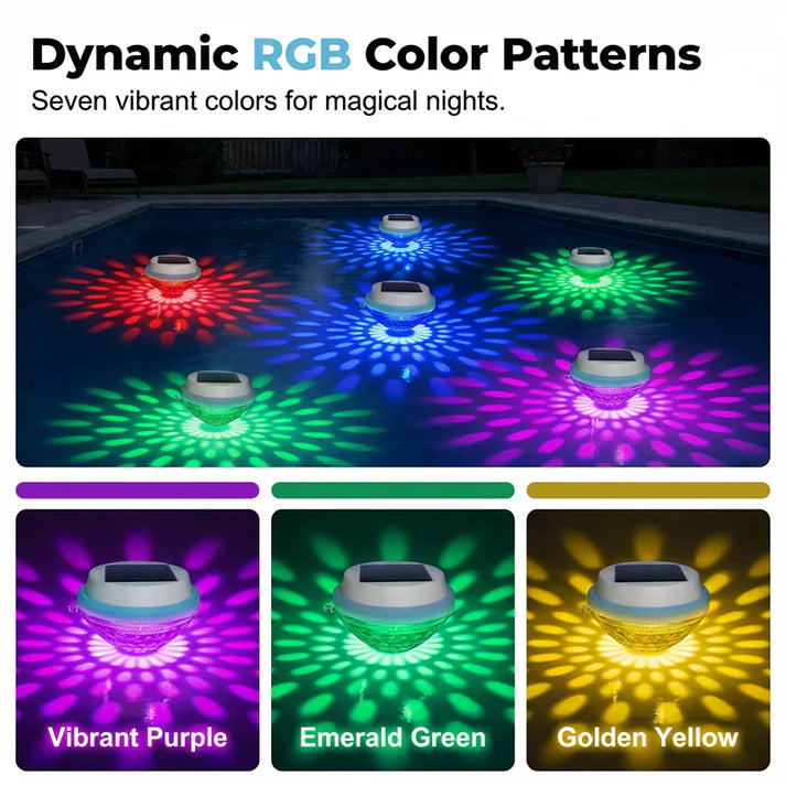🏃‍♂️LED Solar Floating Pool Light