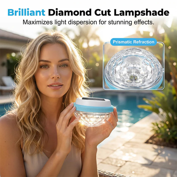 🏃‍♂️LED Solar Floating Pool Light