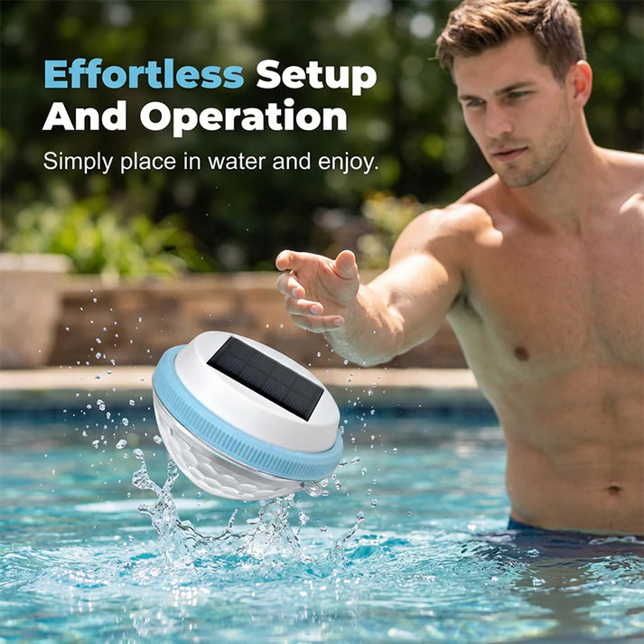 🏃‍♂️LED Solar Floating Pool Light