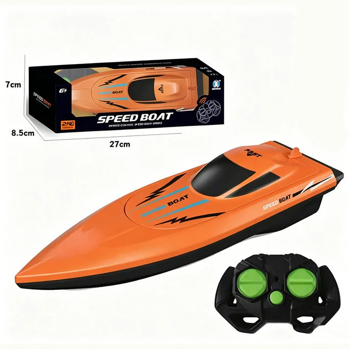 🌊Dual‑Motor RC Boat – Twin engines, 2.4GHz control, waterproof & impact‑resistant