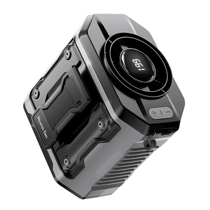 🌞 High-Speed Portable Waist Clip Cooling Fan