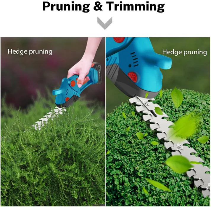 ⏰Mini Lithium Battery Handheld Hedge Clippers