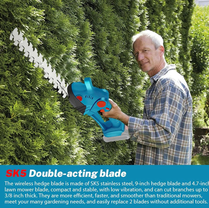 ⏰Mini Lithium Battery Handheld Hedge Clippers