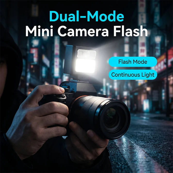⏰Pocket-Sized Rechargeable Camera Flash