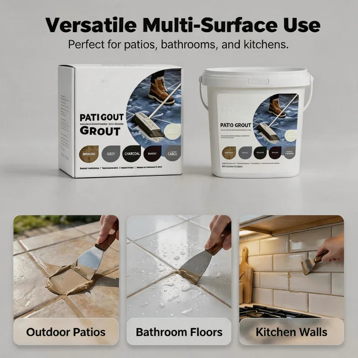 Waterproof Tile Grout Sealant – Instantly fills cracks & restores grout🏠✨