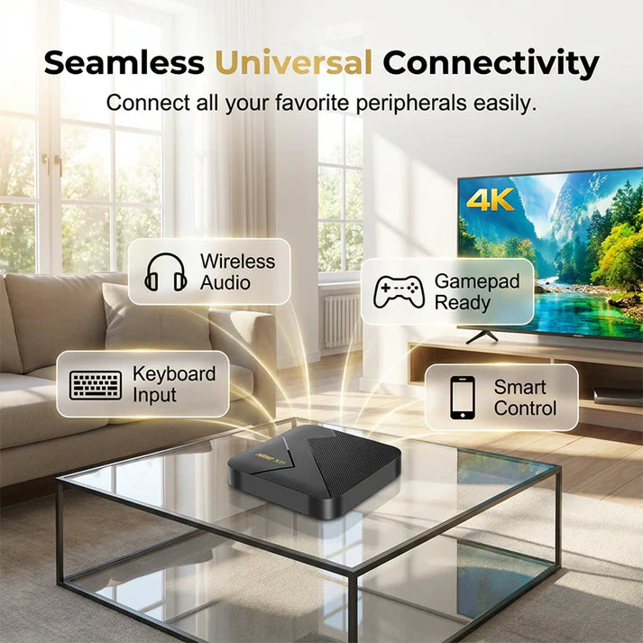 🍿 Smart Android TV Box with Bluetooth