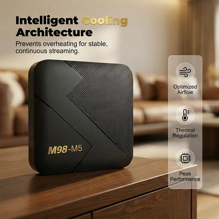 🍿 Smart Android TV Box with Bluetooth