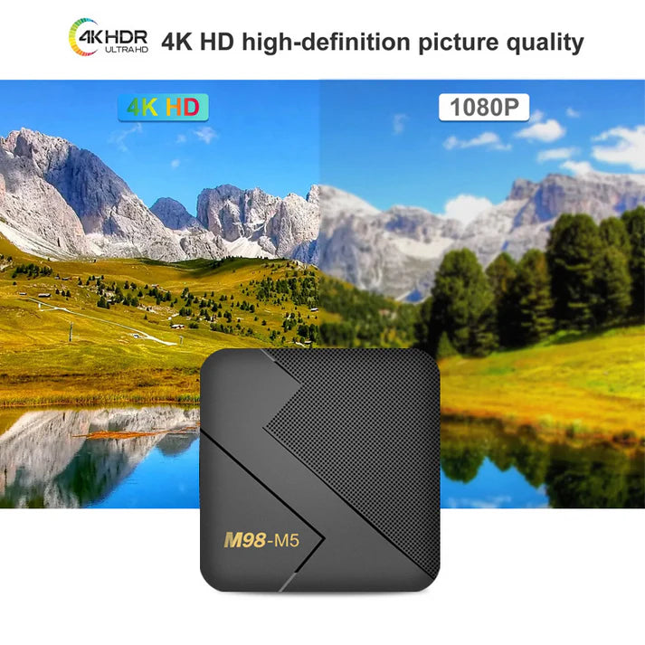 🍿 Smart Android TV Box with Bluetooth
