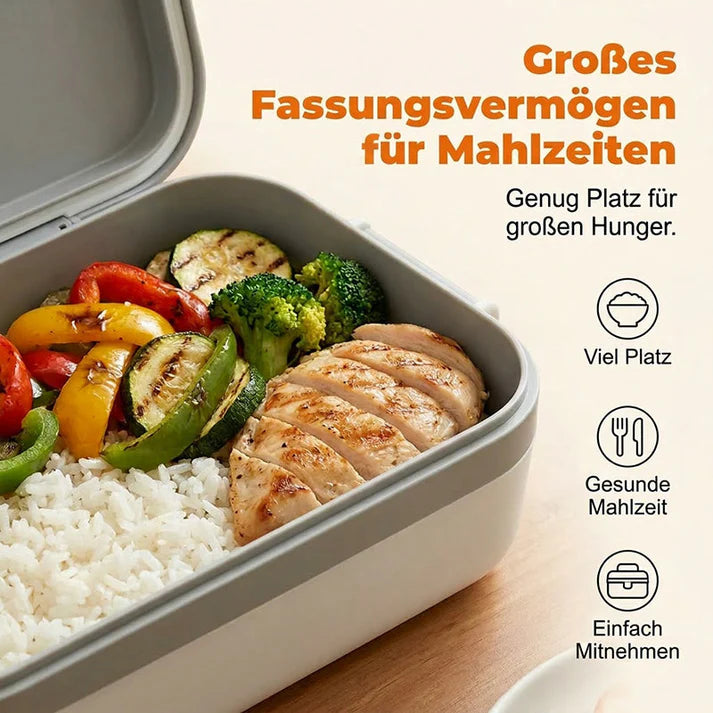 🍱⚡ Portable electric lunch box with self-heating 🔋🌡️