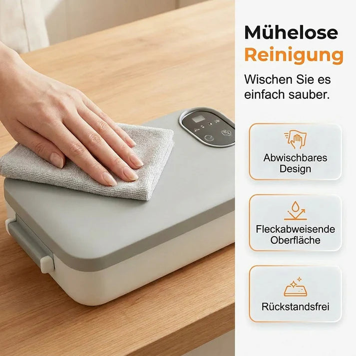 🍱⚡ Portable electric lunch box with self-heating 🔋🌡️