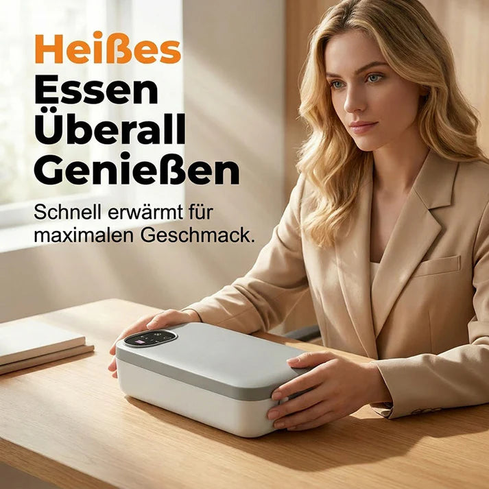 🍱⚡ Portable electric lunch box with self-heating 🔋🌡️
