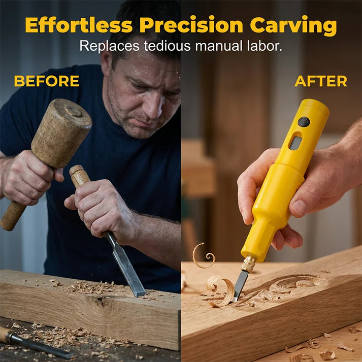🔧✨ All-in-One Electric Carving Tool Set– perfect for wood, linoleum & DIY projects. 🔥🎨