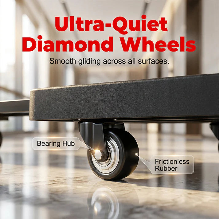 🛒 Heavy-Duty Folding Cart | Lightweight at 3.1 kg with High Load Capacity