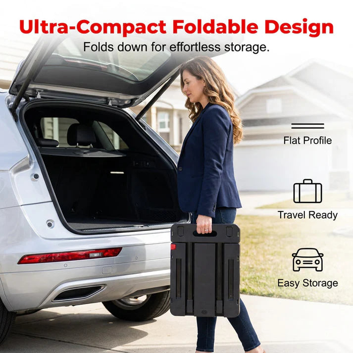 🛒 Heavy-Duty Folding Cart | Lightweight at 3.1 kg with High Load Capacity