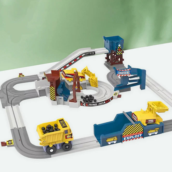 🧩 Interactive Electric Quarry Adventure Train & Track Set