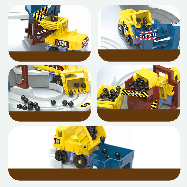 🧩 Interactive Electric Quarry Adventure Train & Track Set