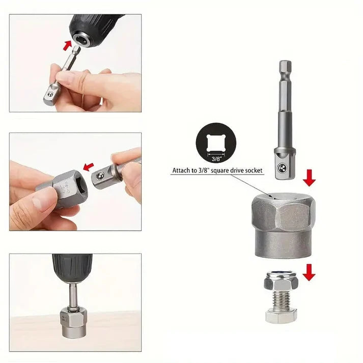 ⏰Damaged Screw and Bolt Extractor Set