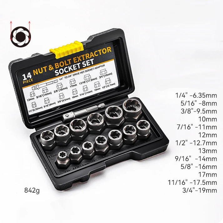 ⏰Damaged Screw and Bolt Extractor Set